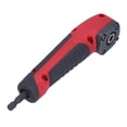thumbnail image 2 of 90° Drills Adapters, Tight Connection Standard Size Anti Vibration Electric Drill Right Angle Adapter Turning Tool  For Impact Driver, 2 of 8