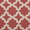 thumbnail image 4 of Modway Cerelia Treillis Marocain Tapis Intérieur et Extérieur 5 x 8 Pieds, Rouge/beige, 4 of 9