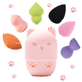 thumbnail image 4 of Silicone Makeup Sponge Travel Protective Plastic Beauty Blender Holder, 4 of 5