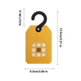 thumbnail image 3 of Feuille de Diffuseur de Parfum en Silicone Sachet d'Aromathérapie Longue Durée pour Garde-Robe Voiture Maison Réutilisable Intérieur Suspendu Désodorisant Pendentif, 3 of 9