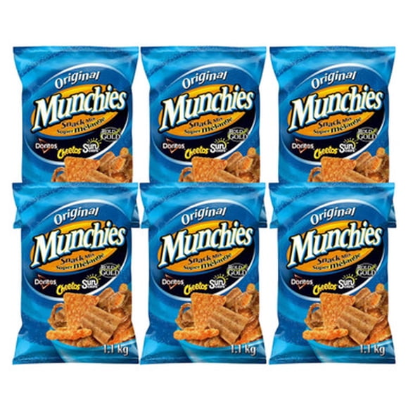 Munchies Original Snack Mix Bulk Party Pack 1.1 kg LARGE (6/CASE)