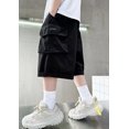 thumbnail image 5 of Shorts Cargo pour Garçons Enfants, Shorts Décontractés Extensibles pour Jeunes Garçons, Bas Cargo d'Extérieur, 5 of 5