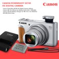 thumbnail image 3 of Canon PowerShot SX740 HS Appareil Photo Numérique (Argent) avec Carte 64 Go (Modèle International), 3 of 5