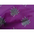 thumbnail image 4 of oneOone Cotton Cambric Fabric Leaves Block Print Sewing Fabric BTY 56 Inch Wide, 4 of 4