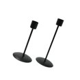 thumbnail image 1 of serony 2x Taper Candle Holder Candlestick Table Centerpiece Dinner Ornament Black, 1 of 9