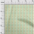 thumbnail image 1 of oneOone Cotton Poplin Fabric Leaves & Floral Block Print Sewing Fabric BTY 56 Inch Wide, 1 of 5