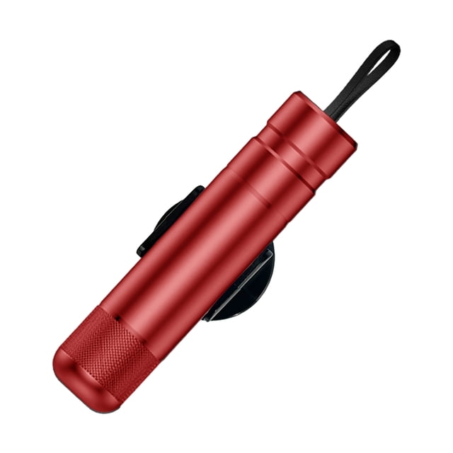 Thinsony Window Breaker And Cutter For Car Safety - Aluminum Alloy Easy To Carry Small In Size Car Safety Hammer red 1Set