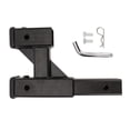 thumbnail image 2 of Trailer Hitch Riser Extender, Sturdy Versatile 9.65in Extension Range Trailer Hitch Riser  for Car SUV Pickup Truck RV with 2in Towing Port, 2 of 7