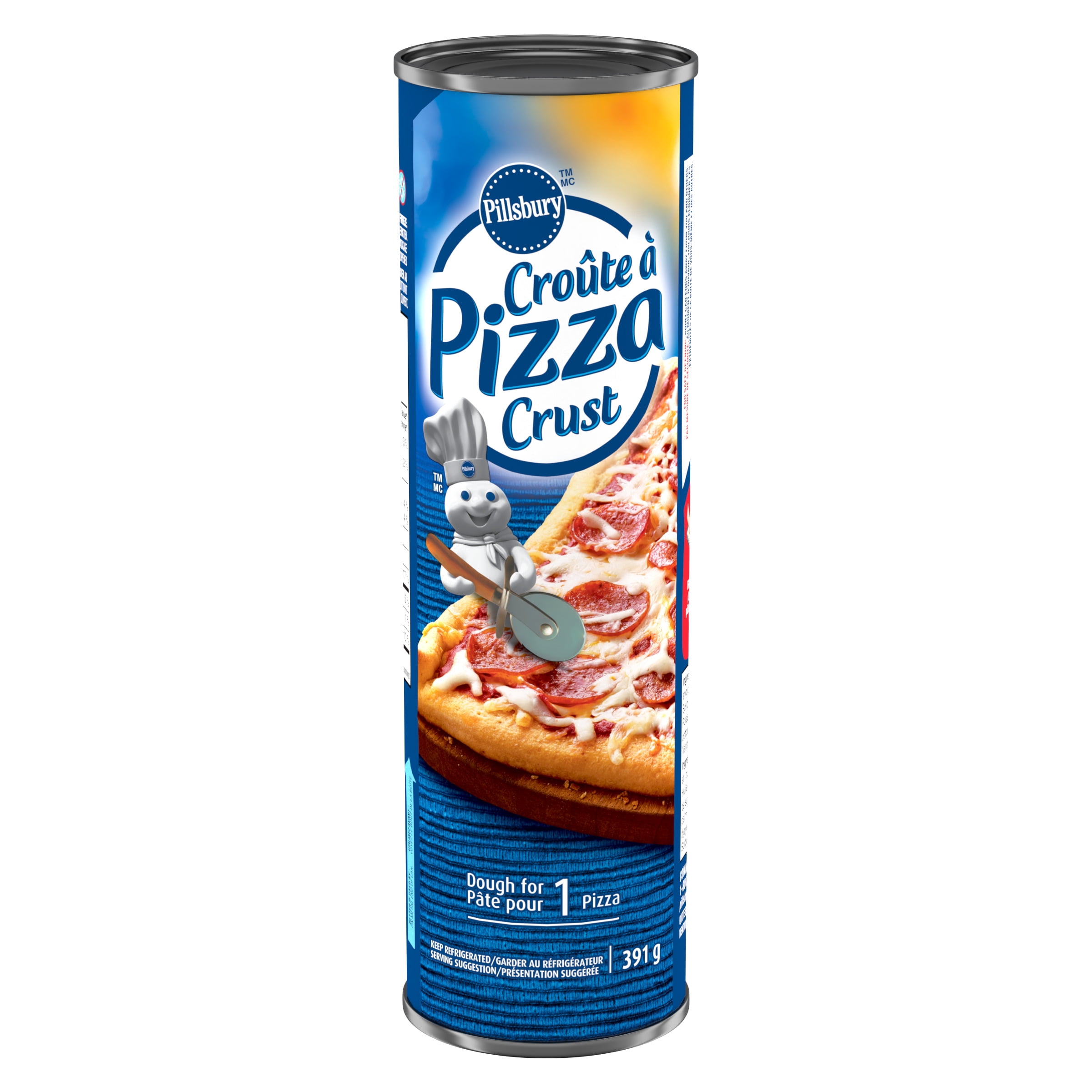 Pillsbury Croûte à Pizza, Pâte Préparée Réfrigérée