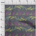 thumbnail image 1 of oneOone Polyester Lycra Feuilles & Imprimé Artistique Floral Tissu par Yard 56 Pouces de Large, 1 of 4