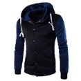 thumbnail image 1 of Baseball Jacket Men Mens Fashion Casual Jacket Outdoor Single-breasted Jacket Tooling Baseball Uniform Jacket, 1 of 8