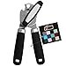 thumbnail image 3 of gorilla grip Manual Handheld Strong can Opener, Sharp cutting Wheel for Smooth Edge cut, comfortable Soft Handle, Oversized Easy to Use Turn Knob, Includes Built in Bottle Opener, Black, 3 of 4
