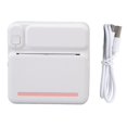 thumbnail image 1 of CHUANK Mini Thermal Sticker Printer  Portable Inkless Bluetooth APP Printer for Kids  DIY Study Notes  Pictures  Receipts  Pink Color  Compact Design for Easy Use, 1 of 9