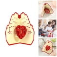 thumbnail image 2 of TIELUTT Day Greeting Card 3d Three Paper Carving Small Card to Give Mom Thanksgiving Greeting Card in Hand Custom Thank You Cards Kinder Hippo Blank Note Cards Bulk Blank inside Cards Colorful Blank, 2 of 8