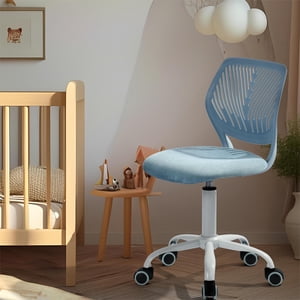 Homy Casa Ergonomic Kids Desk Chair with Height Adjustable Swivel Wheels, Sturdy Construction