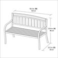 thumbnail image 3 of Mainstays Garden Bench, 3 of 9