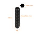 thumbnail image 2 of Unique Bargains Ball Point Set Screws, M6 x 30mm High Carbon Steel Metric Spring Hex Socket Grub Screw 20 Pack, 2 of 7