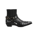 thumbnail image 4 of LSLJS Men's Ankle Boots, Fashion Large Size Winter Western for Men's Embroidery Mid Calf Chunky Heel Retro Pointed, 4 of 9