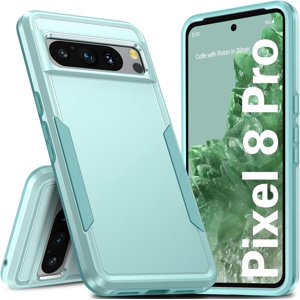 Tianle pour Google Pixel 8 Pro Cas, Pixel 8 Pro Affaire [15FT Protection militaire][Double couche][Travail lourd][Antidérapant][Matte Feel] Étui téléphonique antichoc pour Pixel 8 Pro 6.7" (Adolescents