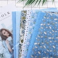thumbnail image 2 of DPTALR Lot de 7 Pcs de Tissus en Coton pour Artisanat Carrés de Patchwork Courtepointe Couture Patchwork Bricolage, 2 of 9