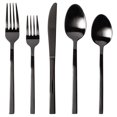 thumbnail image 1 of Safdie & Co. Flatware Stainless Steel Palos Black Matt 20PC Set, 1 of 2