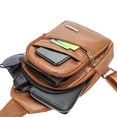 thumbnail image 4 of Kyusrd Soldes d'Été sur Tout! Sac à Bandoulière Sac à Dos avec Trou USB avec Trou pour Écouteurs Sangle Sac à Dos Sac à Dos de Randonnée Sac de Poitrine Polyvalent, 4 of 7