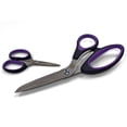 thumbnail image 4 of TITECH Scissor Gift Set - 22 cm (8.5 in) Dressmaker & 11 cm (4.5 in) Embroidery, Titanium-Coated Blades, 4 of 5