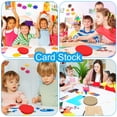 thumbnail image 5 of Uxcell 3inch Circle Card Stock, 36Pcs Round Shape Cutouts Paper, White, 5 of 5