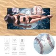 thumbnail image 4 of RXIRUCGD Microfiber Beach Towel Print Pattern Bath Towel, Sandproof Beach Blanket,Multi-Purpose Pool Towel For Travel Swimming Camping Pool Towels Oversized, 4 of 7