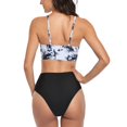 thumbnail image 3 of Split Bikini, Polyester Elastic Bikini Bathing Suit  For Beach, 3 of 6