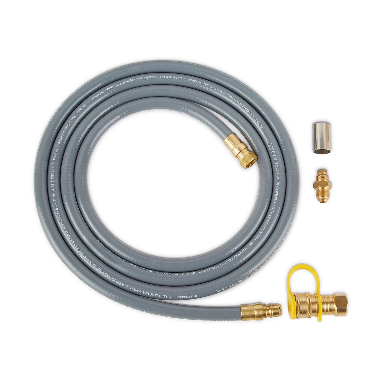 Table de foyer au gaz propane carrée Aegean fini ardoise vieillie avec kit de conversion au gaz naturel