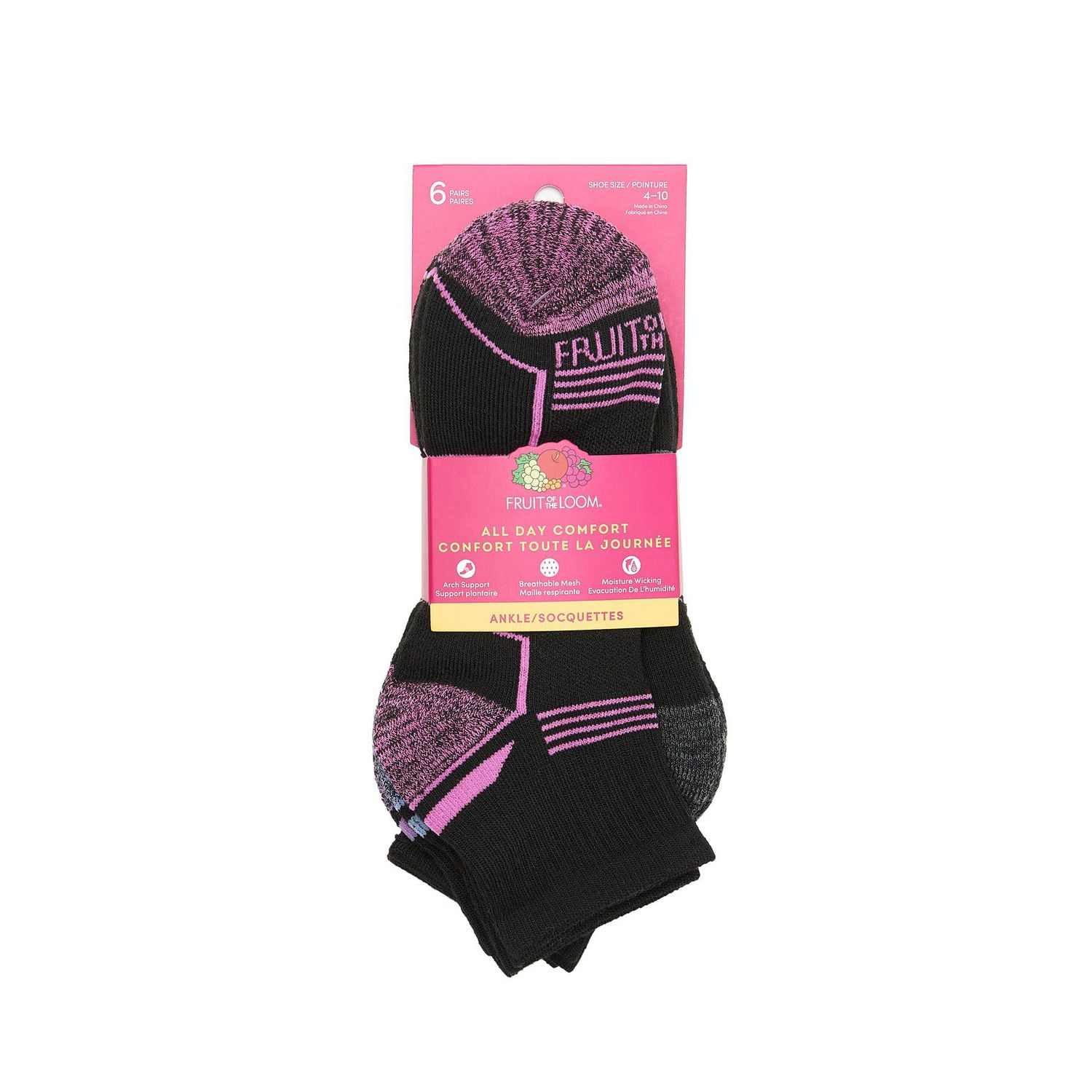 Fruit of the Loom Girls All Day Comfort