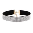 thumbnail image 4 of RKSTN Colliers pour Femmes Ras-de-Cou Diamant Cristal Strass Bijoux pour Dames Collier Blanc Bijoux Cadeaux Collier, 4 of 4