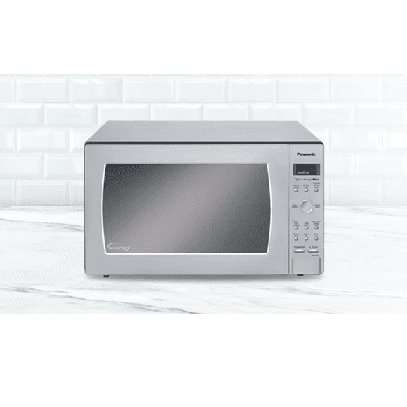 Open Box – Panasonic NN-SE996S Genius® Prestige® 2.2 Cu. Ft. Countertop Microwave Oven, Stainless Steel