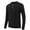 Black, variant on zfhfof Men's Waffle Henley T-Shirt Long Sleeve Casual Lightweight Button Crewneck Pullover Shirts Soft Stretch Basic Tees Fall Tops