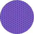 thumbnail image 1 of Ahgly Tapis Rond Lavable en Machine Intérieur Transitionnel Violet Jonquille Violet, 3 Pieds Rond, 1 of 7
