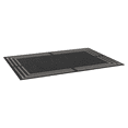 thumbnail image 4 of HOMETRENDS 5 ft. x 7 ft. Charcoal Flatweave Outdoor Rug, 3 Line Border, 4 of 9