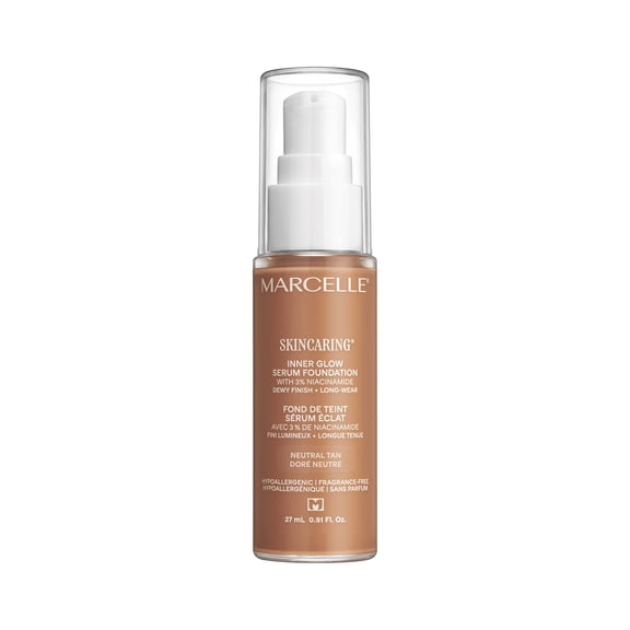 Marcelle Skincaring Serum Foundation , Neutral Tan