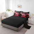 thumbnail image 3 of YST Graceful Princess Ballet Comforter Set, 7-Piece, Dance Theme, Full, Black Red, 3 of 4