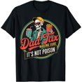 thumbnail image 1 of T-Shirt Papa Taxe Assurant Que Ce n'Est Pas du poison - Blanc - 3TG, 1 of 2