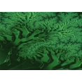 thumbnail image 1 of Ahgly Company Machine Washable Indoor Rectangle Transitional Deep Emerald Green Area Rugs, 4' x 6', 1 of 7