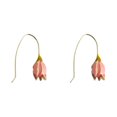 thumbnail image 1 of Simple Retro Tulip Flower Earrings Fashion Temperament Jewelry, 1 of 7