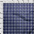 thumbnail image 2 of oneOone Viscose Chiffon Fabric Check Kasuri Print Fabric BTY 42 Inch Wide, 2 of 4