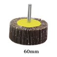 thumbnail image 1 of 20-80mm 80 Grit Sanding Flap Wheel Disc Abrasive Grinding Wheel Polishing Tool, 1 of 6