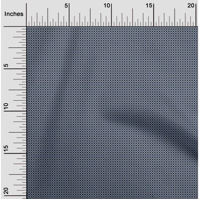 oneOone Polyester Lycra Fabric Gingham Check Print Sewing Fabric BTY 56 Inch Wide