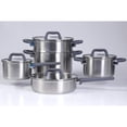 thumbnail image 1 of Oster Beauford 9 Piece Stainless Steel Cookware Set, 1 of 7