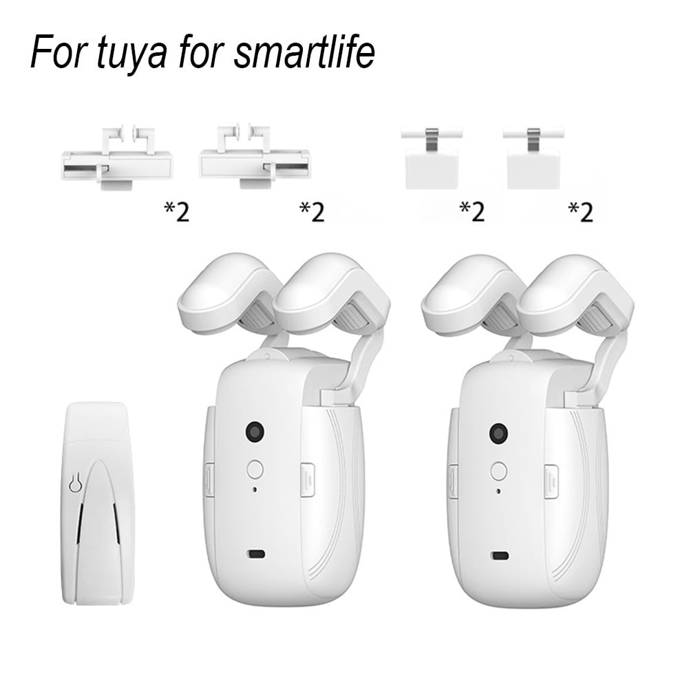 For TUYA WIFI Smart Curtains Robot Roman Rod T/U-Rail 3 in 1 Automatic Opener