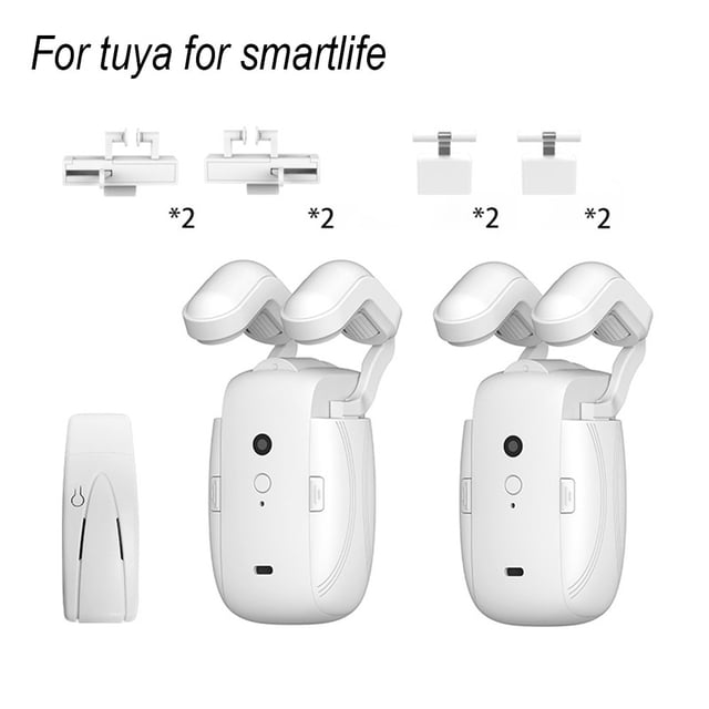 For TUYA WIFI Smart Curtains Robot Roman Rod T/U-Rail 3 in 1 Automatic Opener