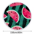 thumbnail image 3 of PRETXORVE Round Printed Microfiber Beach Super Colorful Bath Sandproof Beach Blanket Beach Multi-Purpose for Travel Swimming Pool, 3 of 6
