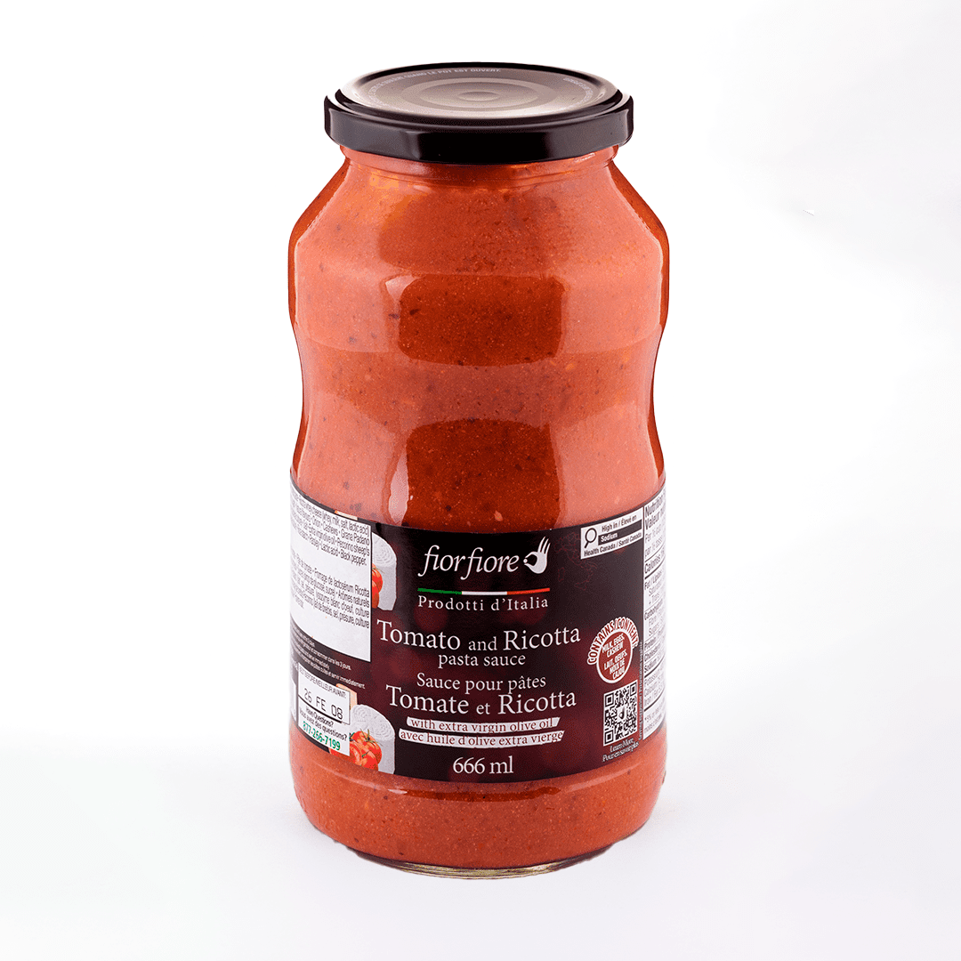 Fiorfiore Sauce pour pâtes tomates et ricotta 665ML